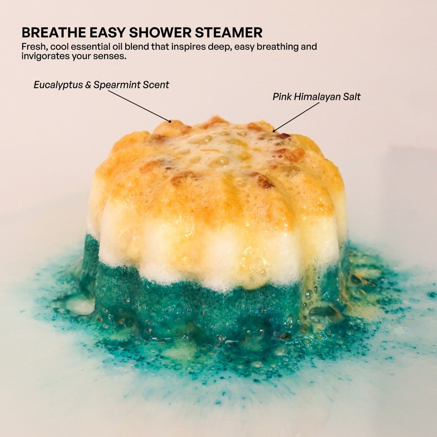 Sleep, Breathe, and Smile Shower Steamer Set