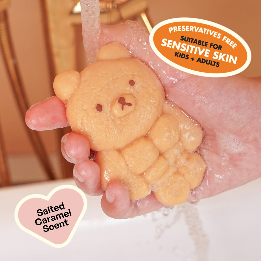 Buff Bear Cookie Soap