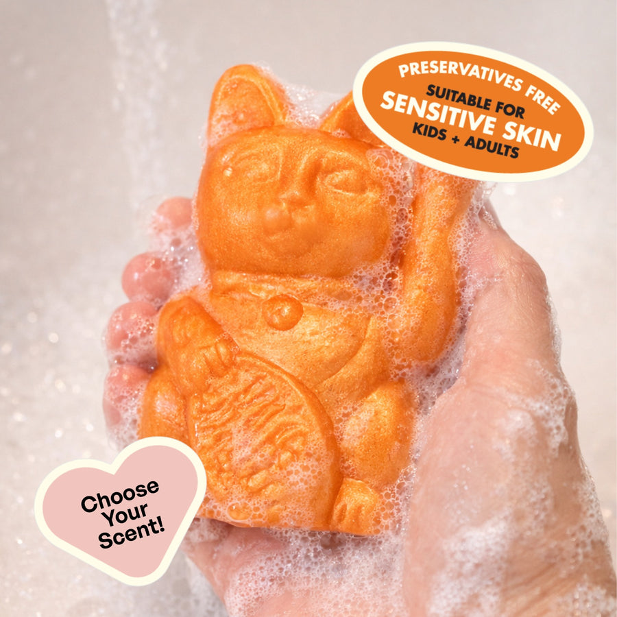 CUSTOM Fortune Cat Soap (50pc) – WUNDERBATH