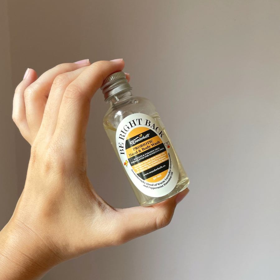 (FREE GIFT WITH PURCHASE) Be Right Back Probiotic Soap Gel (50ml) BRB