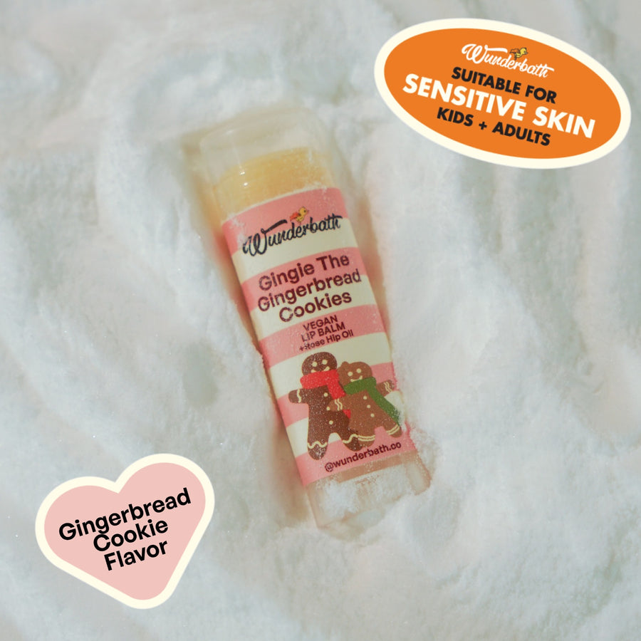 Gingie the Gingerbread Cookie Lip Balm