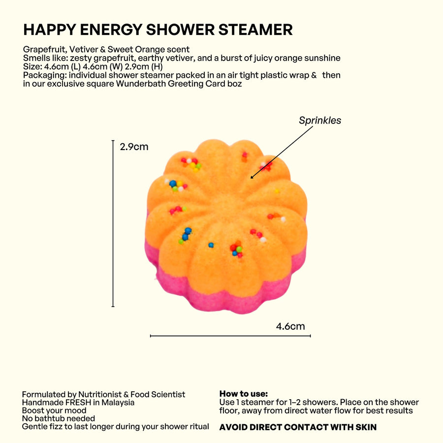 Happy Energy Shower Steamer