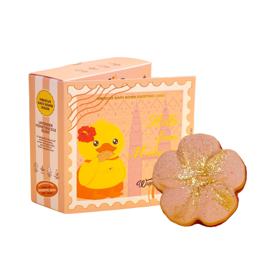 Hello From Malaysia Hibiscus Bath Bomb