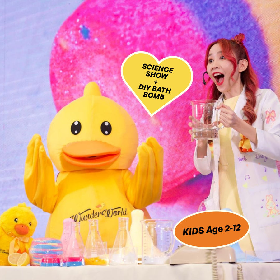 [KIDS LIVE SHOW] Science Show + DIY Bath Bomb Experience