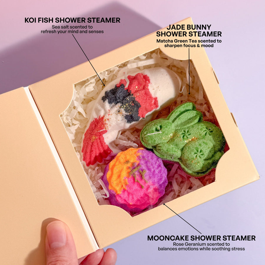 Over the Moon Shower Steamer Set