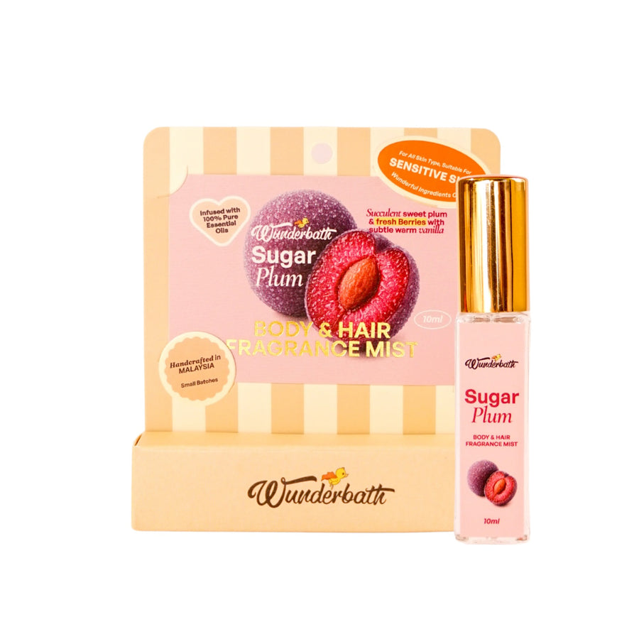 Sugar Plum Hair & Body Fragrance Mist 10ml