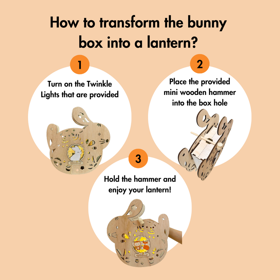 Jade Rabbit Lantern Fairy Tale Gift Set