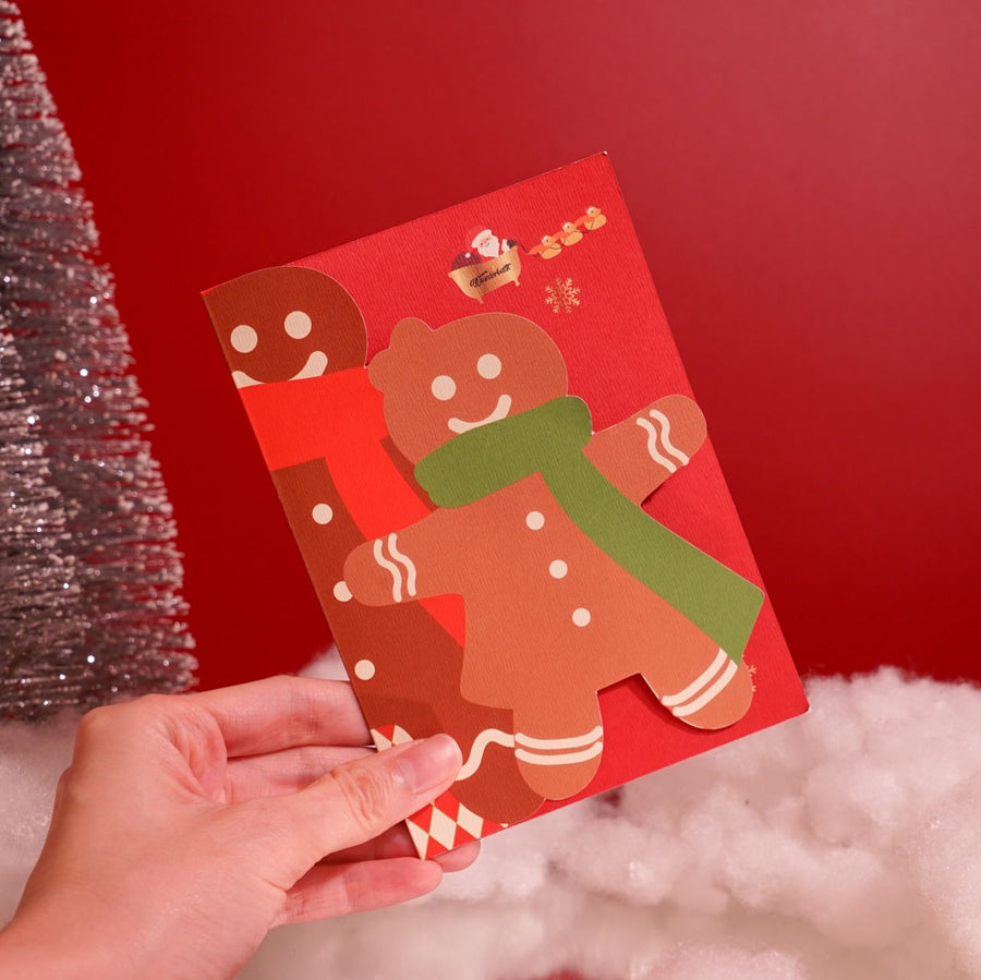 Gingie & Georgie Christmas Greeting Card