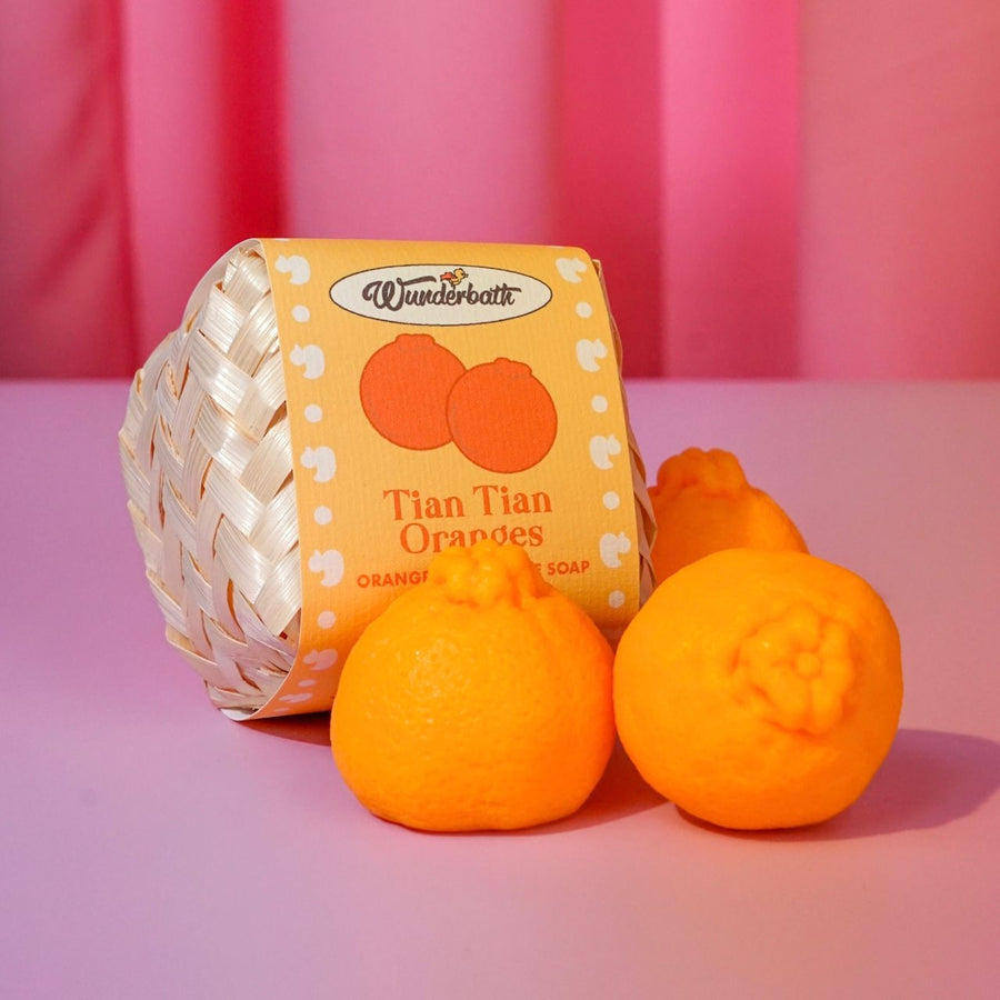 Tian Tian Mandarin Oranges Soap