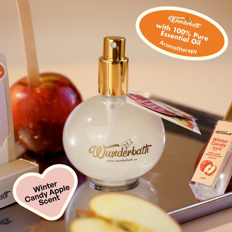 Winter Candy Apple Hair & Body Fragrance Mist 10ml (Holographic)