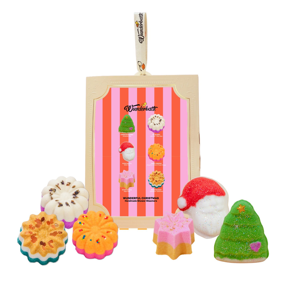 Wunderful Christmas Shower Steamer Set