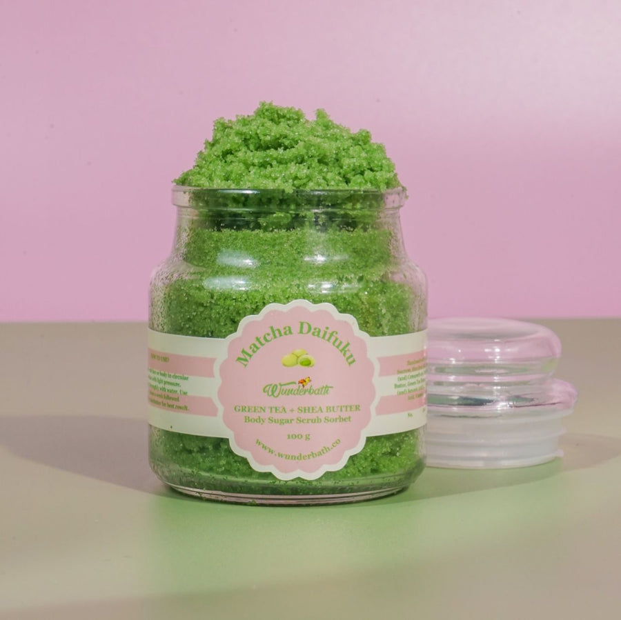 Matcha Daifuku Body Sugar Scrub Sorbet