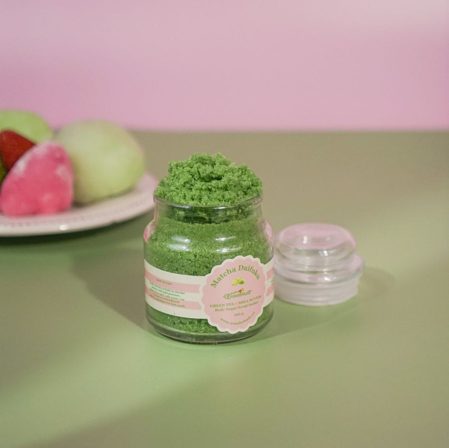 Matcha Daifuku Body Sugar Scrub Sorbet