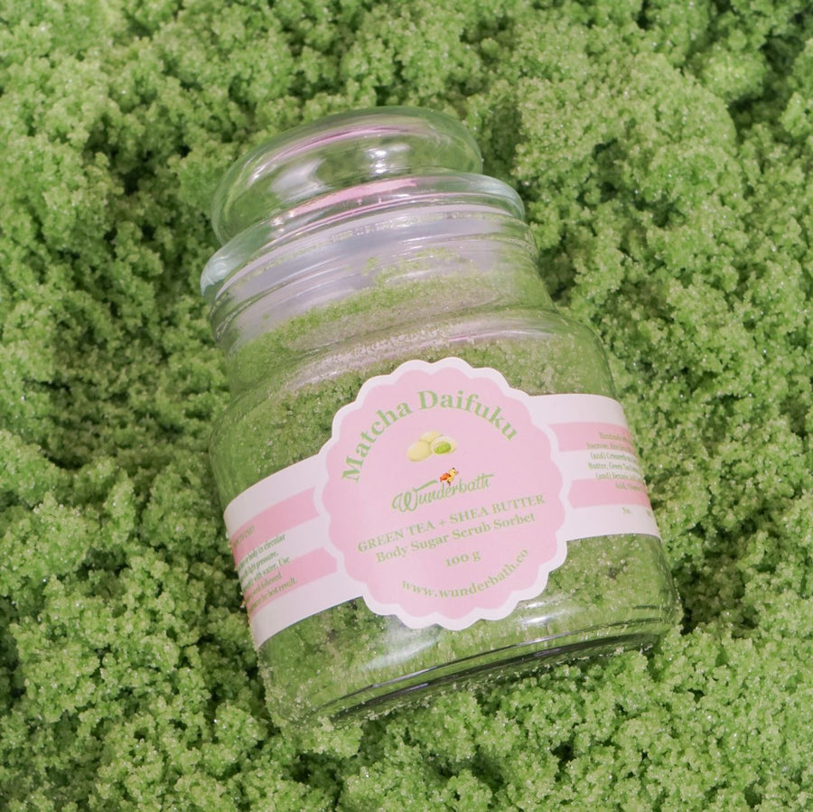 Matcha Daifuku Body Sugar Scrub Sorbet